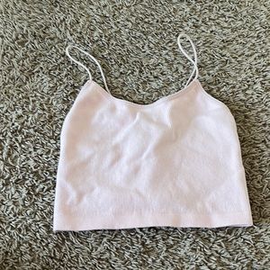 Pink tank top